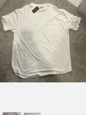 Little Bipsy short sleeve bamboo off white tee